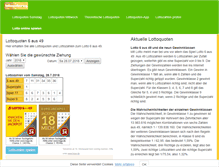 Tablet Screenshot of lottoquoten.org